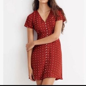 Madewell Grid Dot Dress